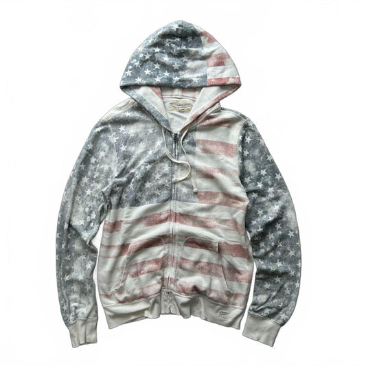 Ralph Lauren Denim and Supply USA Zip Up Hoodie M