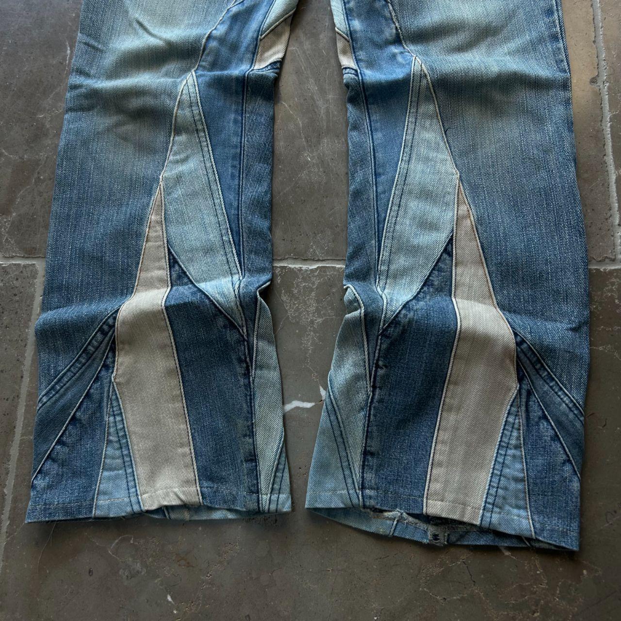Hysteric Glamour Patchwork Flared Denim Jeans W30 L27