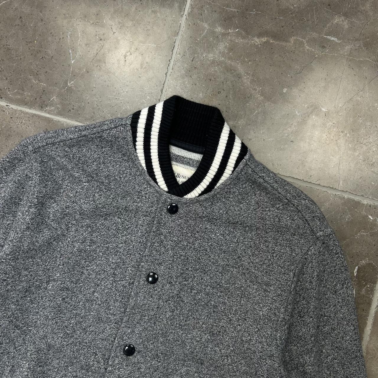 Ralph Lauren Denim Supply Varsity Jacket Grey S