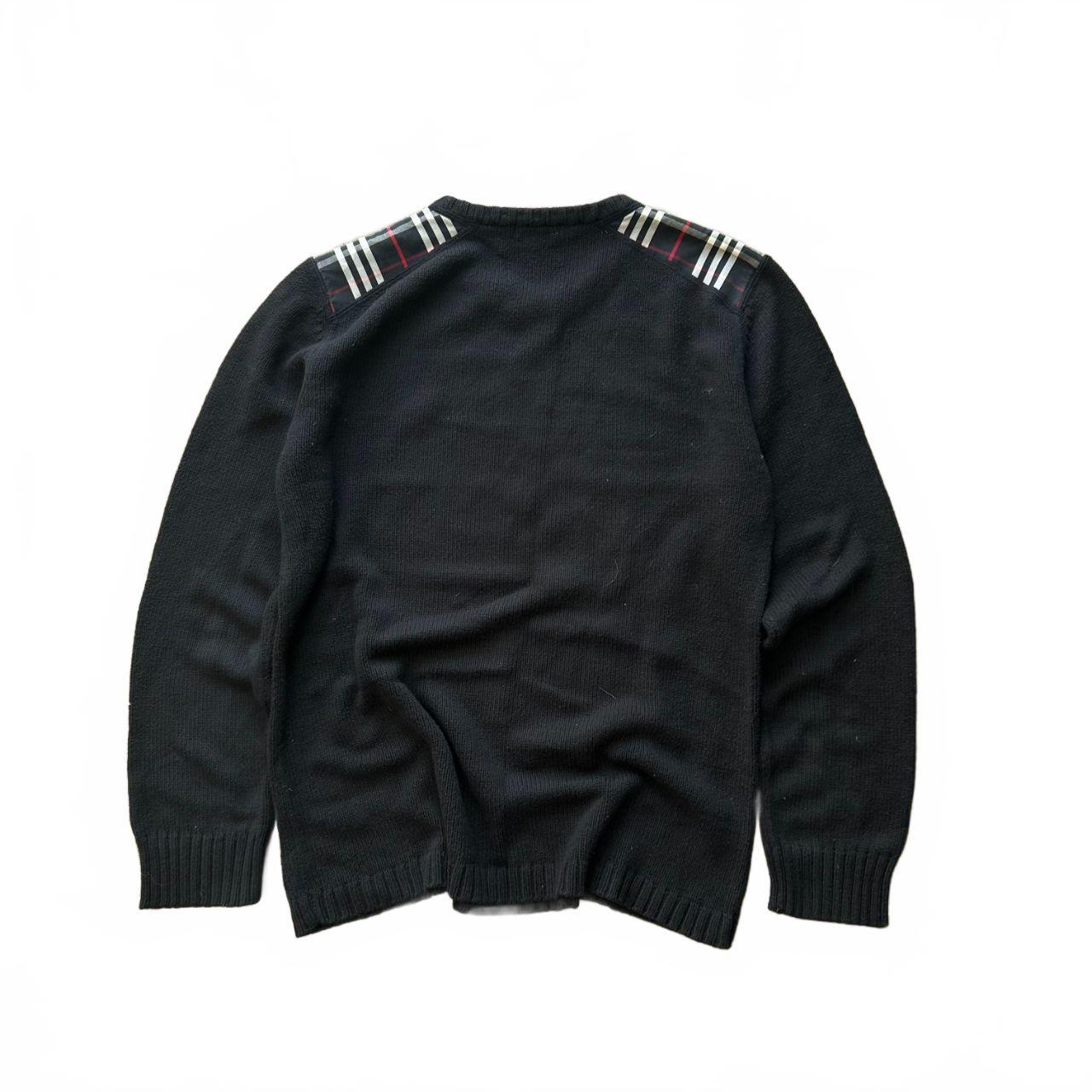 Burberry Black Label Nova Check Knit Jumper M