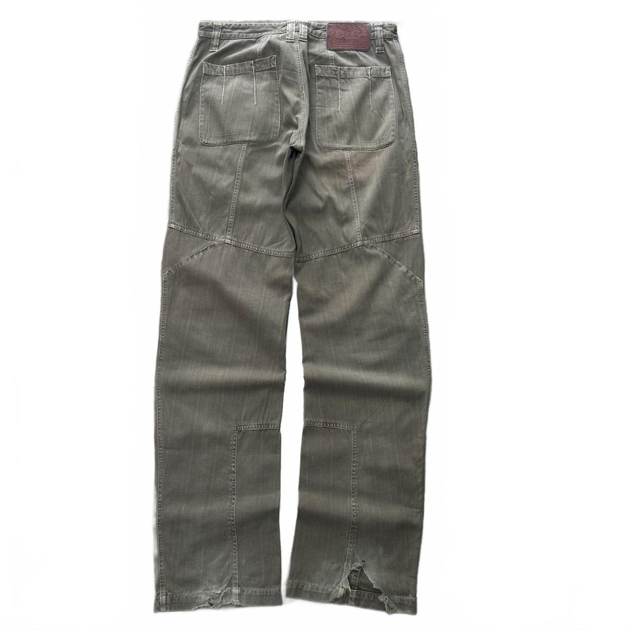 Vintage Dolce Gabbana Relaxed Wide Leg Trousers W32 L34
