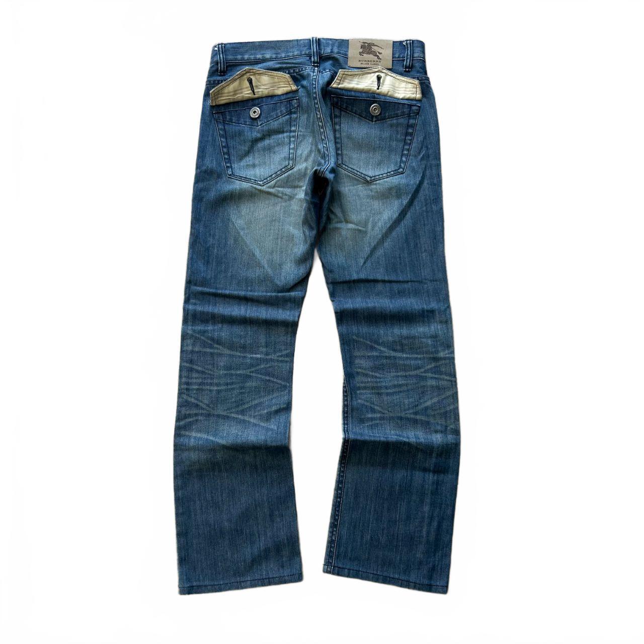 Vintage Burberry Black Label Relaxed Bootcut Jeans W29 L29
