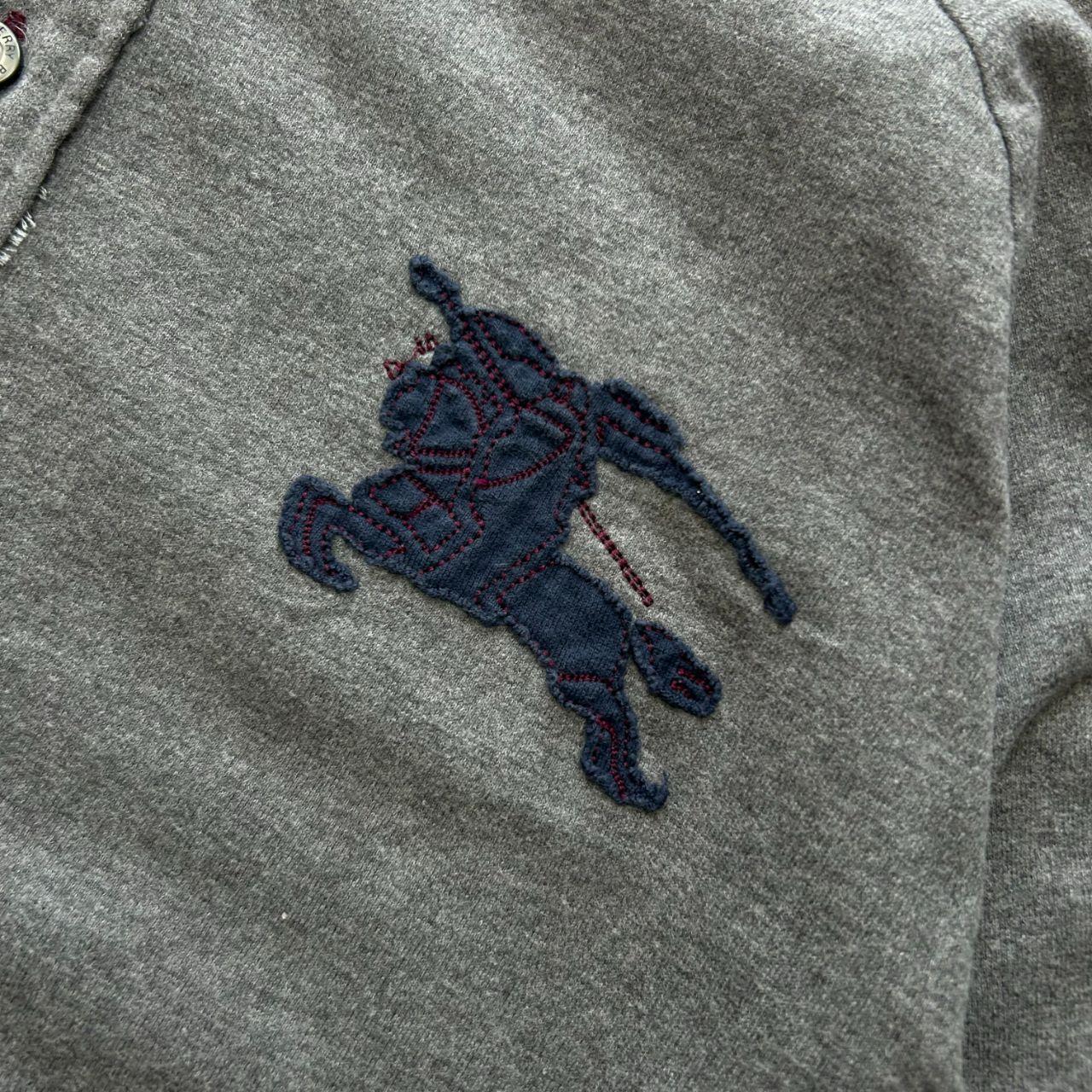 Burberry Black Label Big Logo Henley T Shirt S
