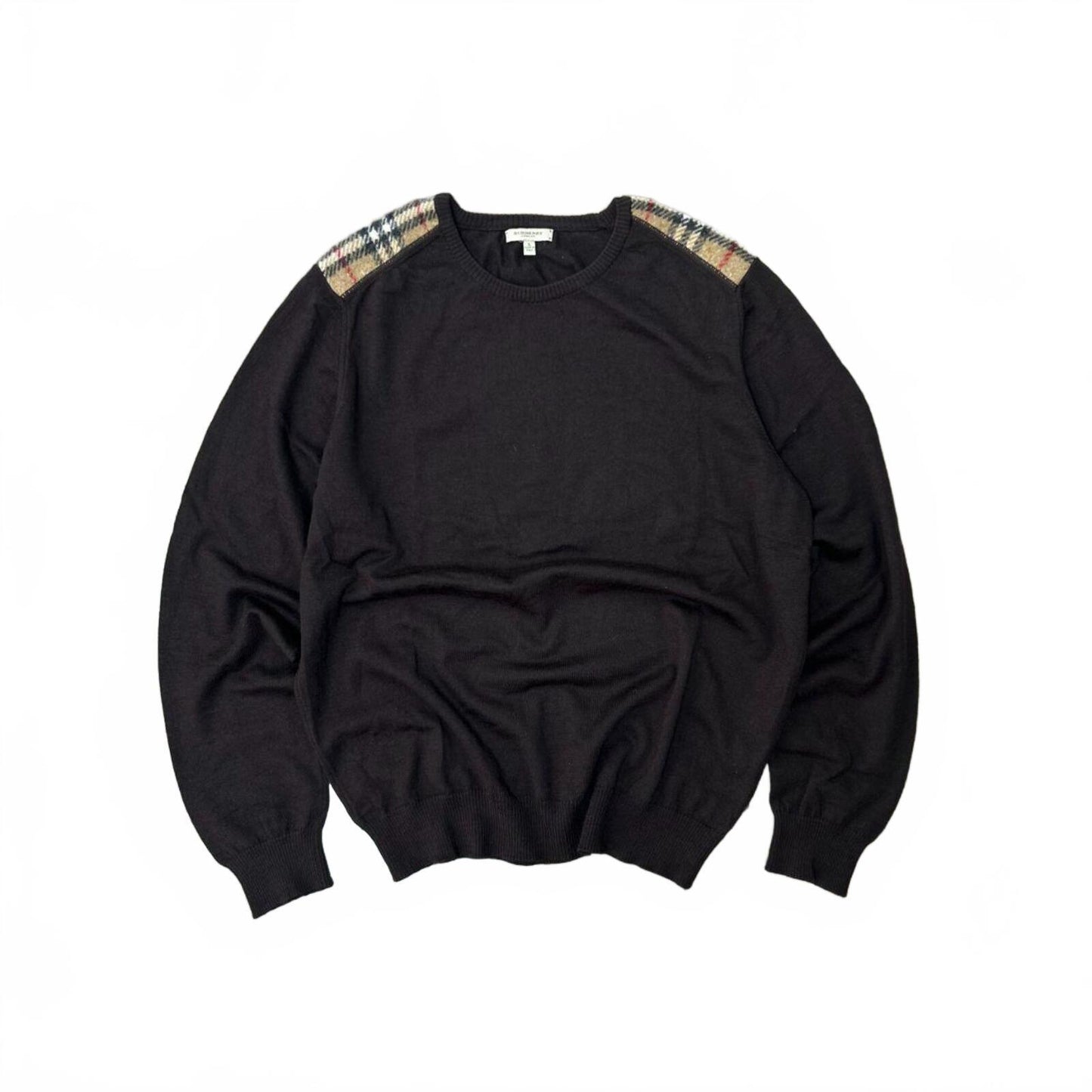 Burberry London Nova Check Knit Jumper L