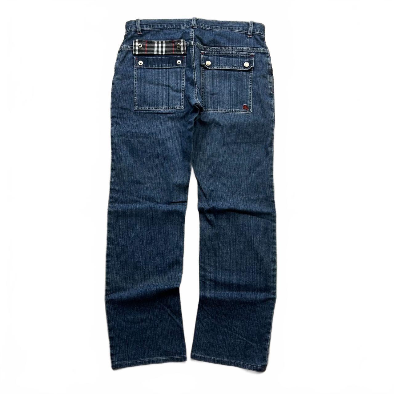 Vintage Burberry Black Label Relaxed Straight Jeans W30 L29