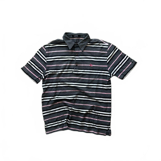 Burberry Black Label Striped Polo Shirt S