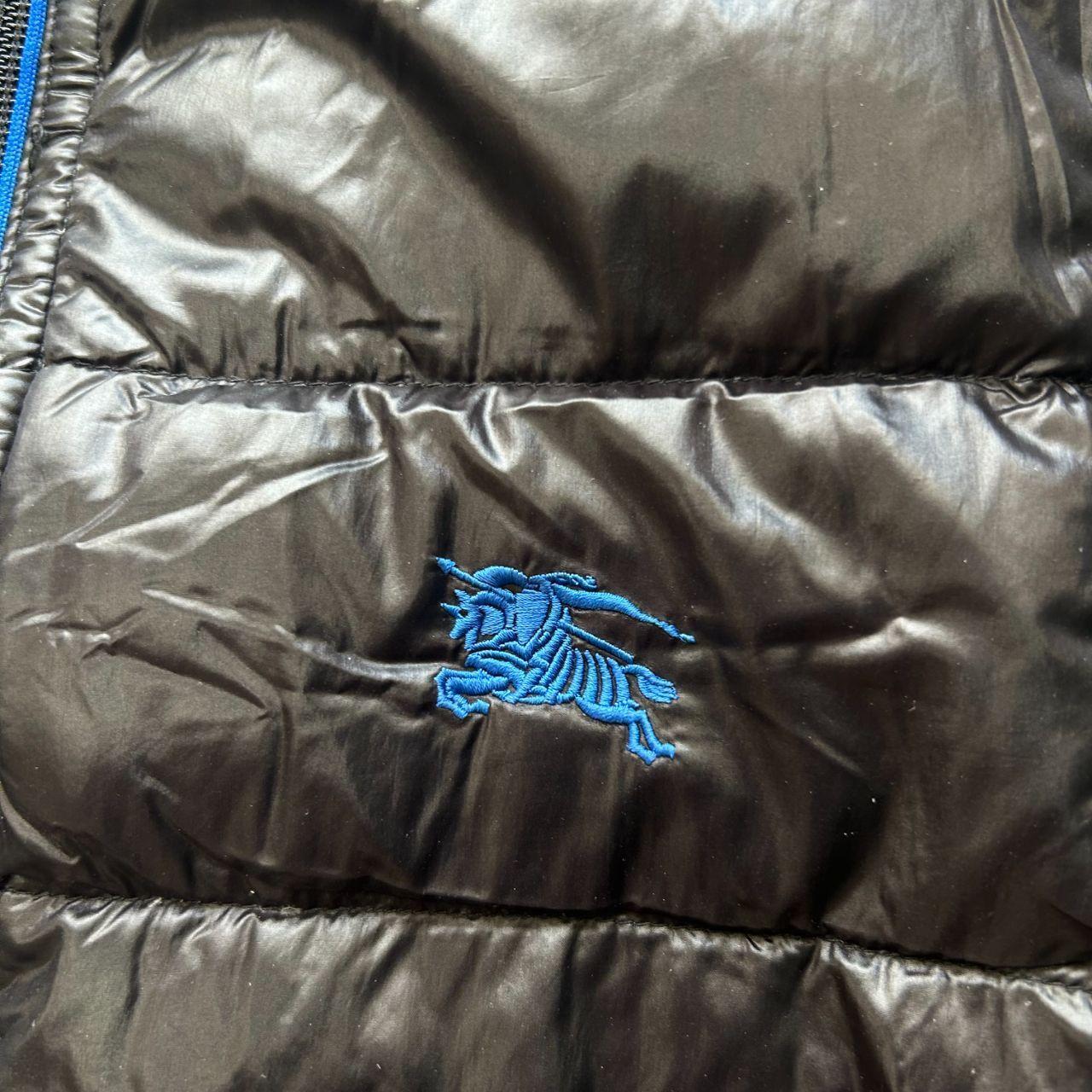 Vintage Burberry Black Label Puffer Jacket Black M
