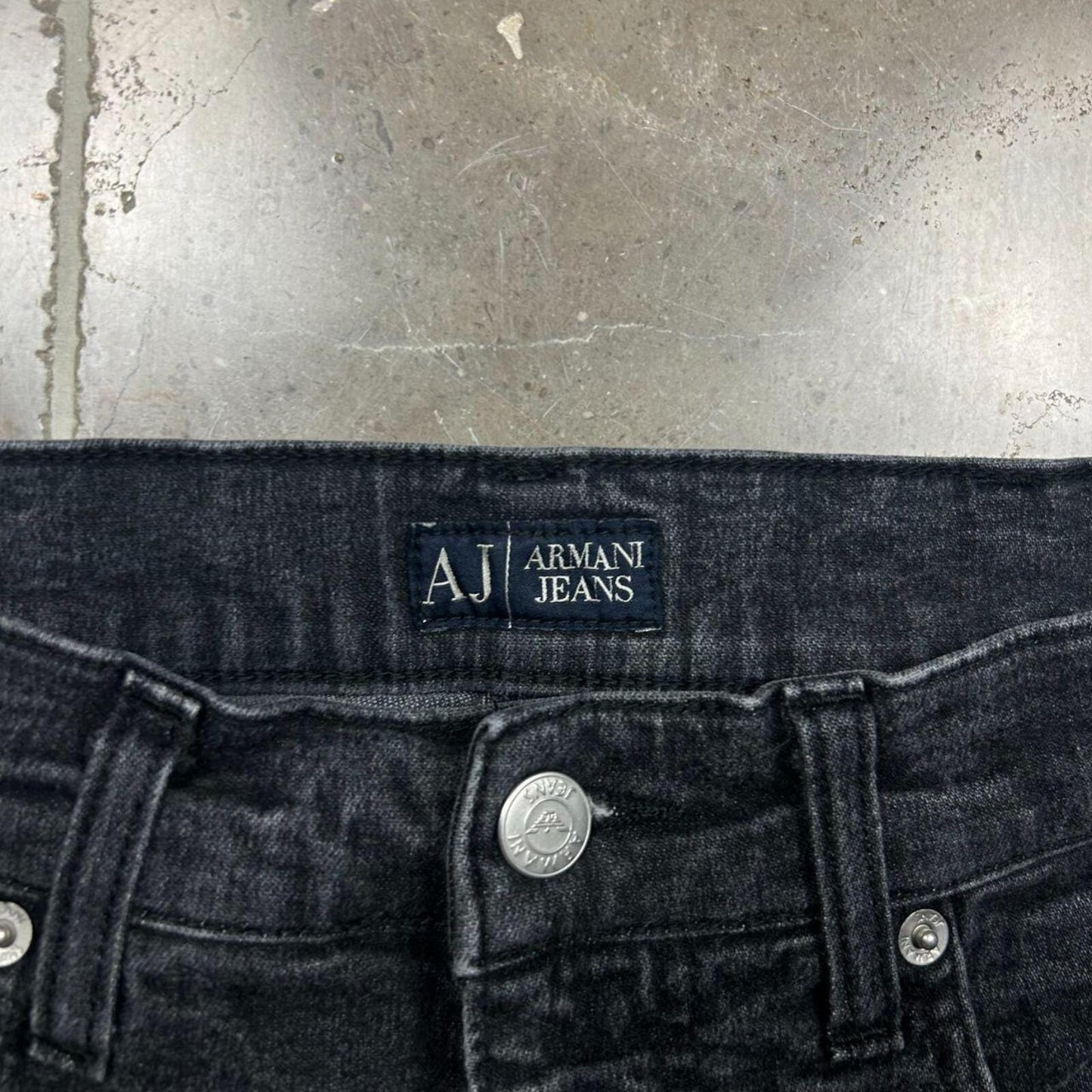 Vintage Armani Jeans Bootcut / Flared Jeans W30 L30