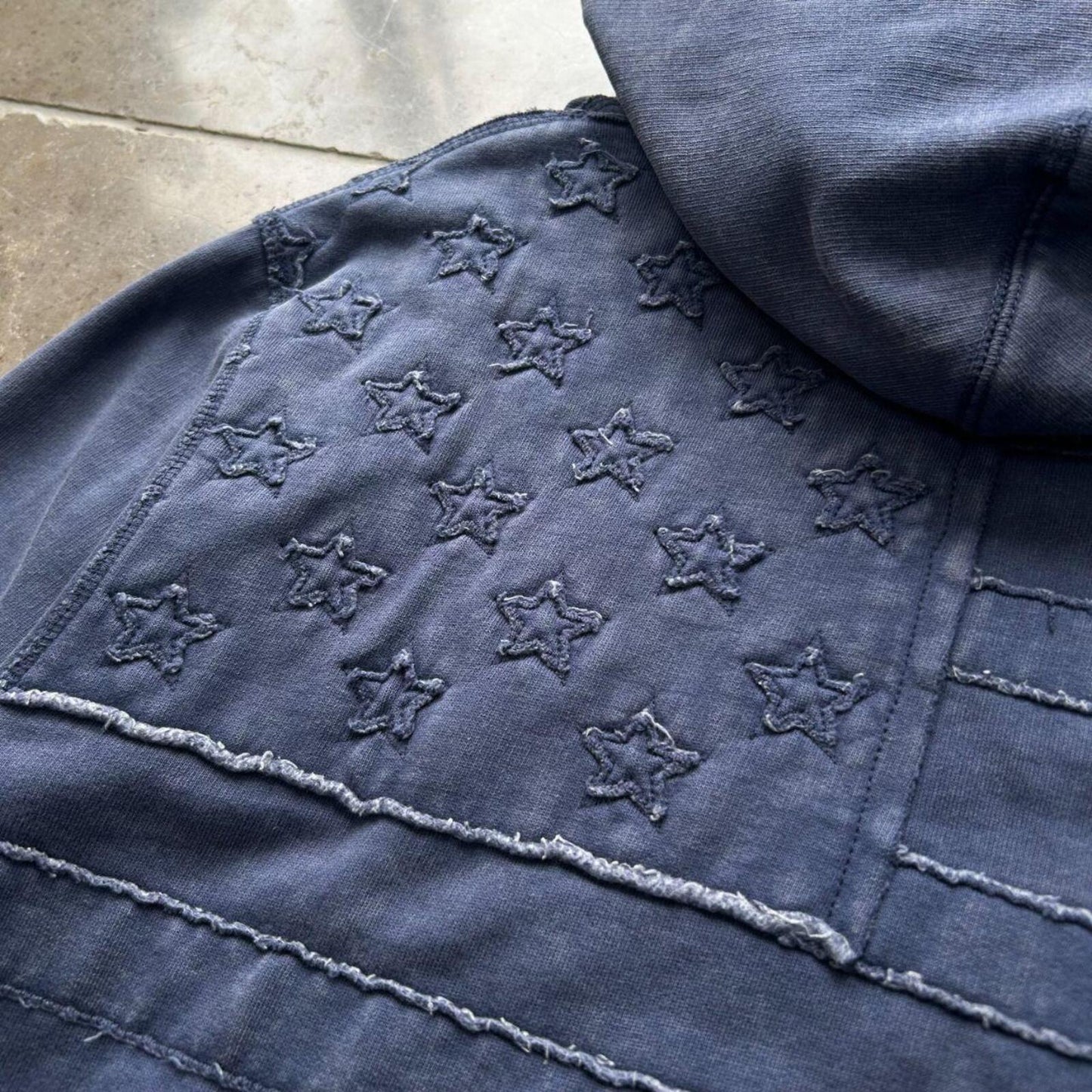 Ralph Lauren Denim and Supply USA Pullover Hoodie M