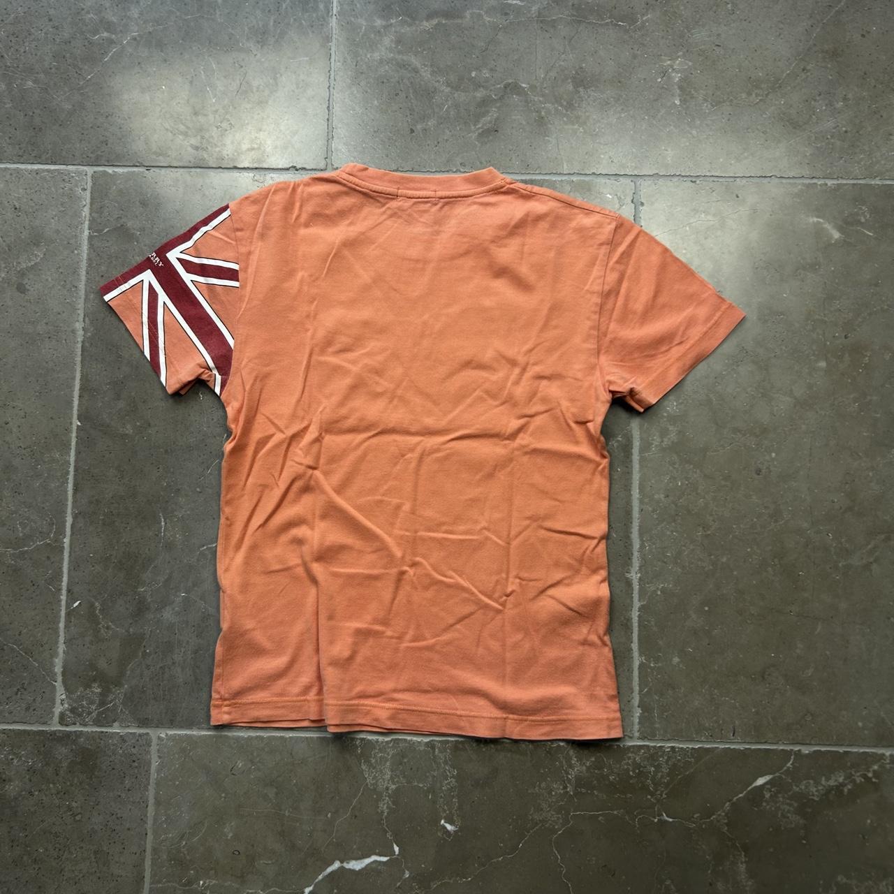 Burberry Black Label Union Jack Short Sleeve T Shirt XS