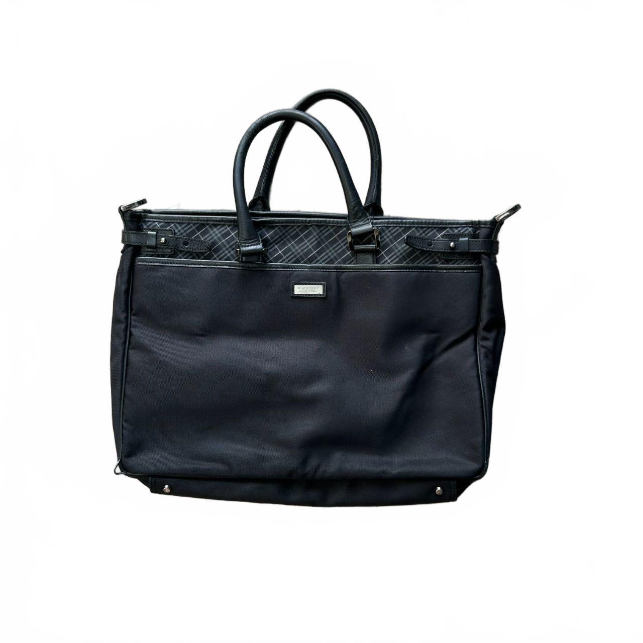 Burberry Black Label Briefcase Nova Check Business Bag