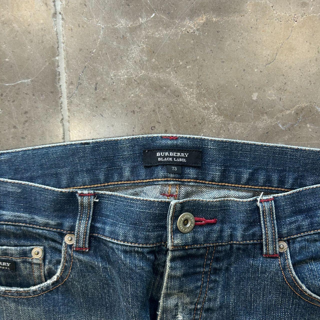Vintage Burberry Black Label Relaxed Straight Jeans W30 L28
