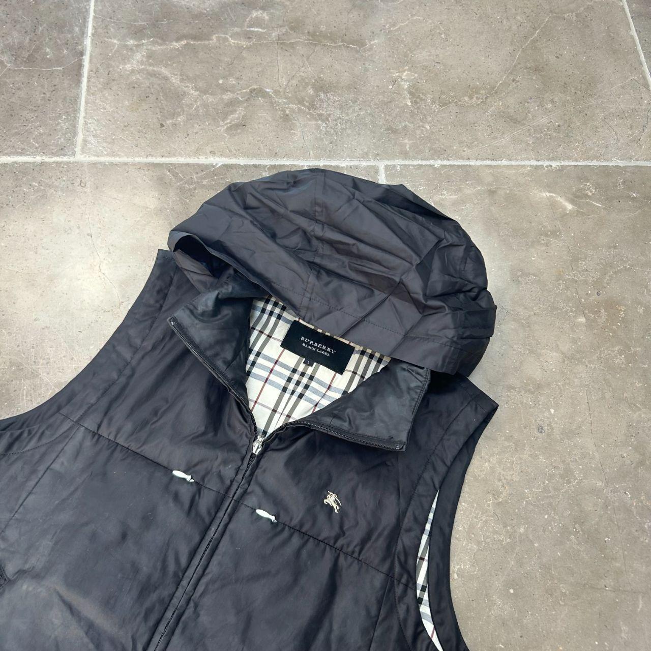 Burberry Black Label Nylon Nova Check Vest Gilet M
