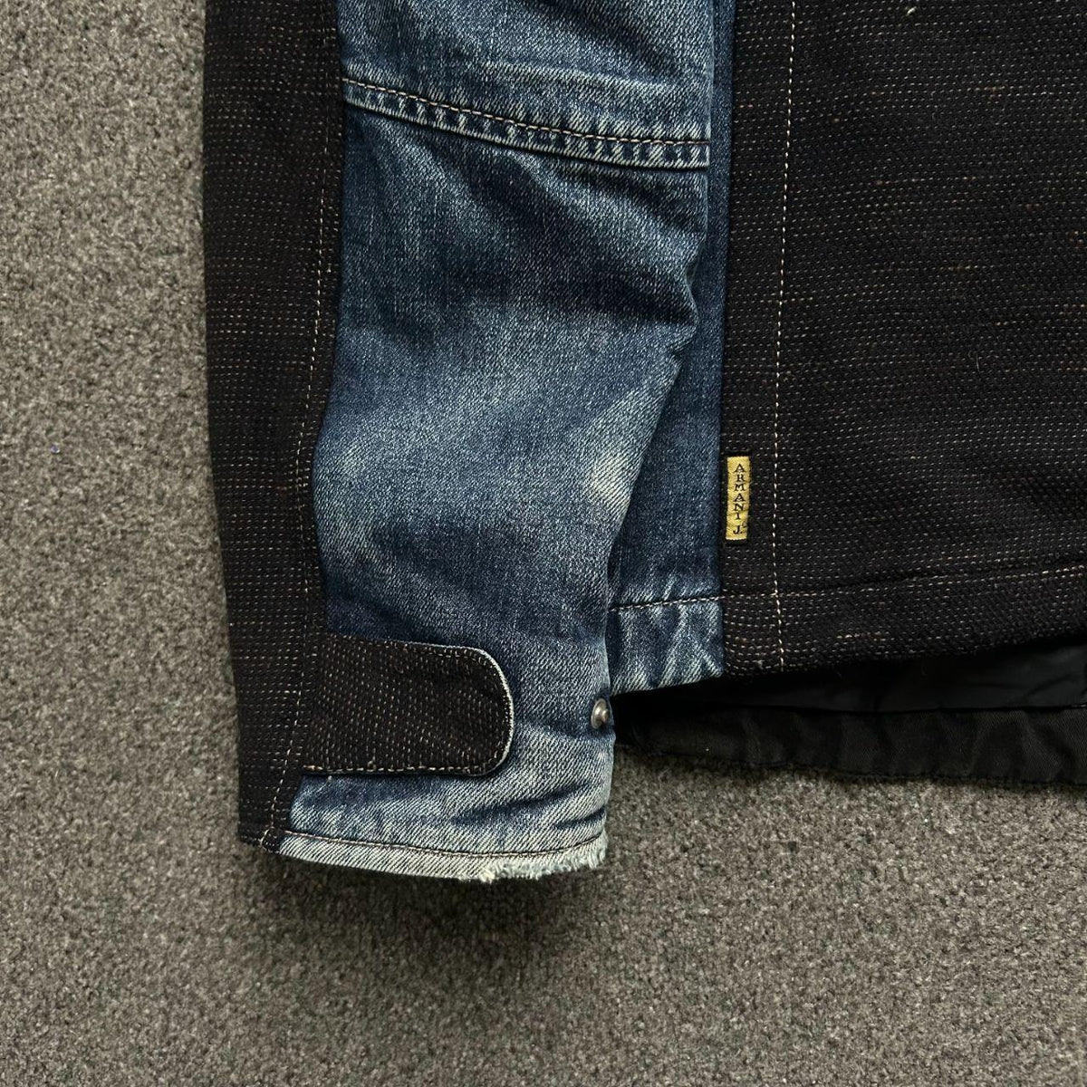 Vintage Armani Jeans Hybrid Jacket Size L