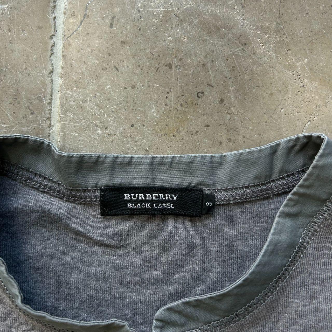Burberry Black Label Nova Check Henley T Shirt M