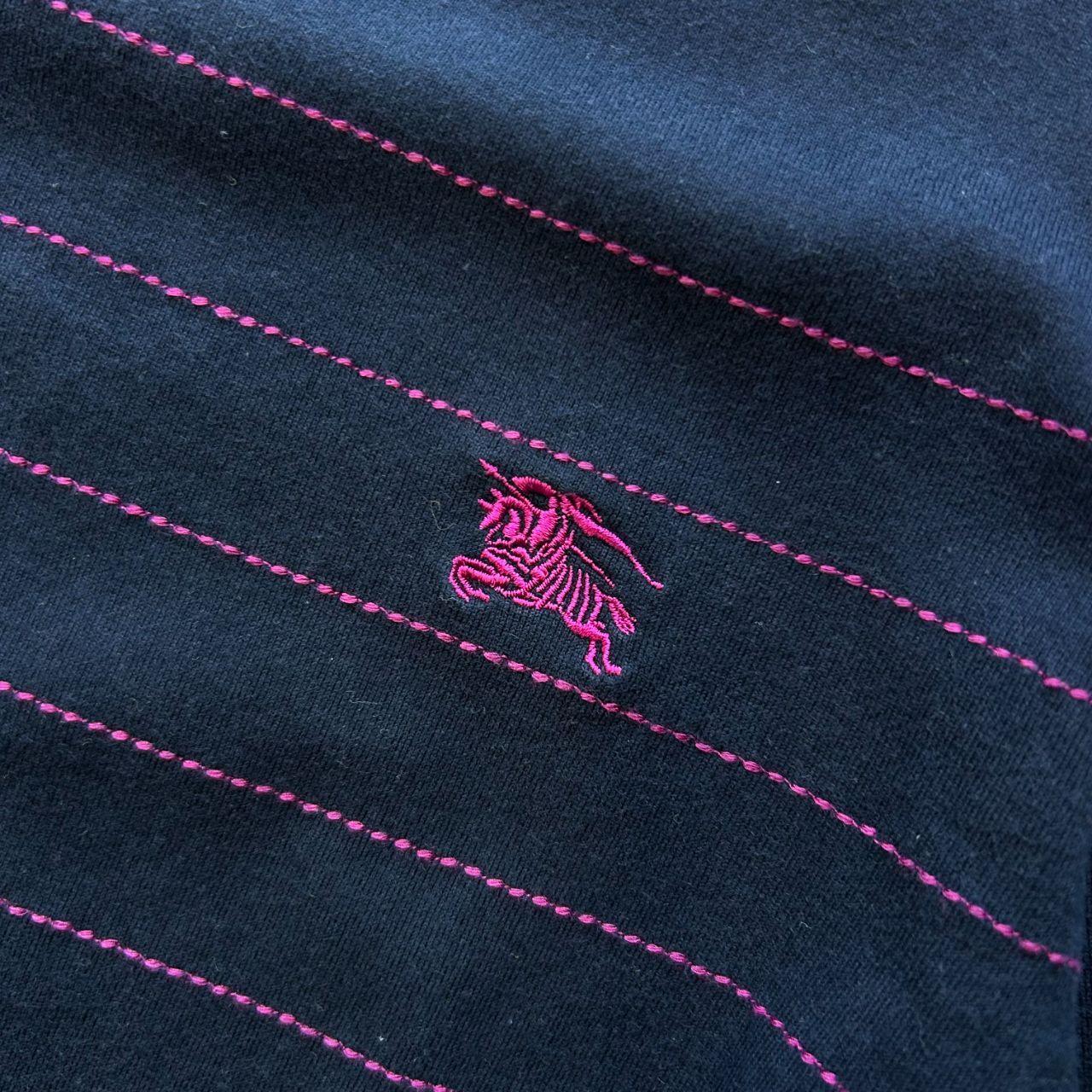Burberry Black Label Striped Long Sleeve T Shirt S
