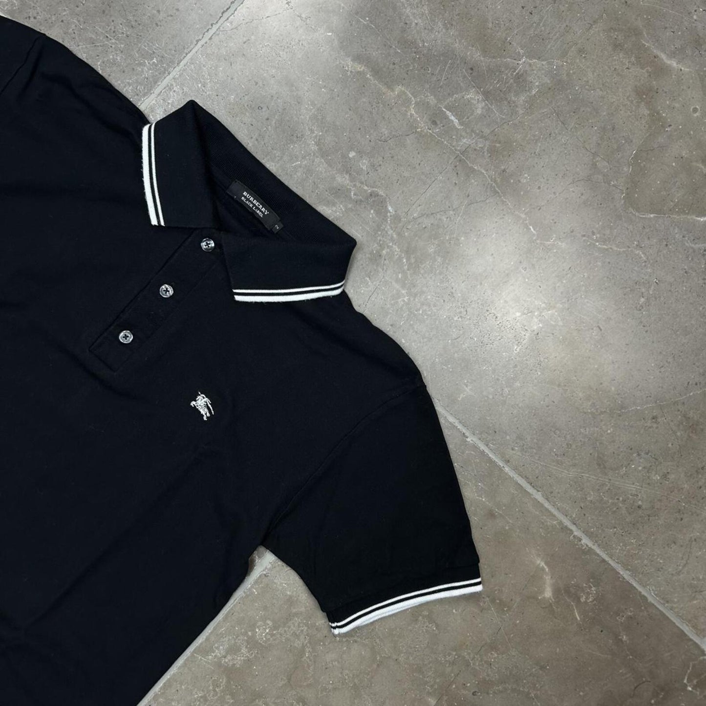 Burberry Black Label Short Sleeve Polo Shirt S