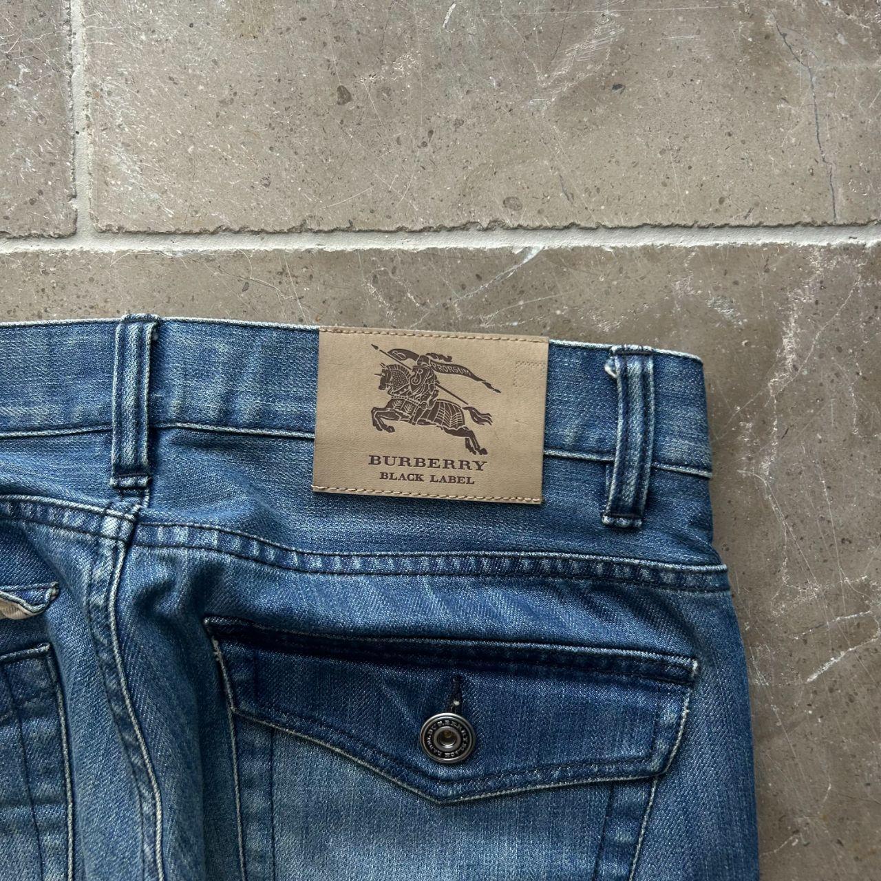 Vintage Burberry Black Label Relaxed Bootcut Jeans W29 L29