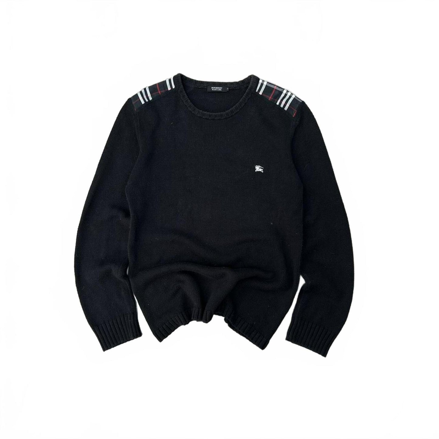 Burberry Black Label Nova Check Knit Jumper M