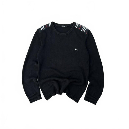 Burberry Black Label Nova Check Knit Jumper M