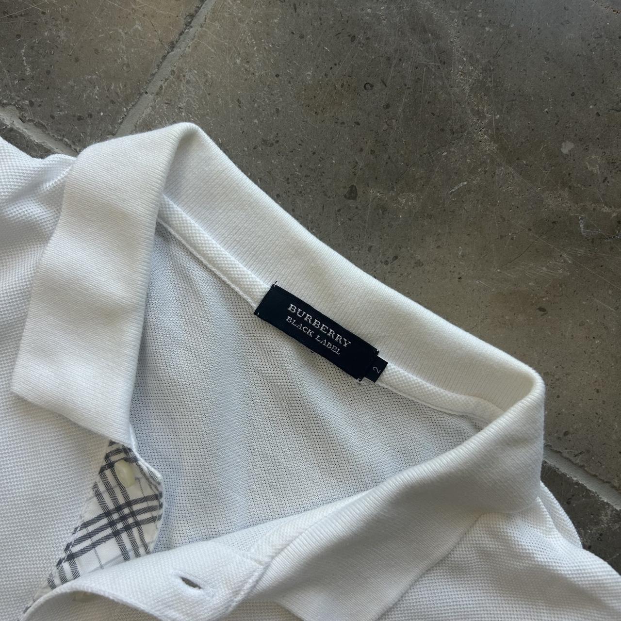 Burberry Black Label Nova Check Polo Shirt S