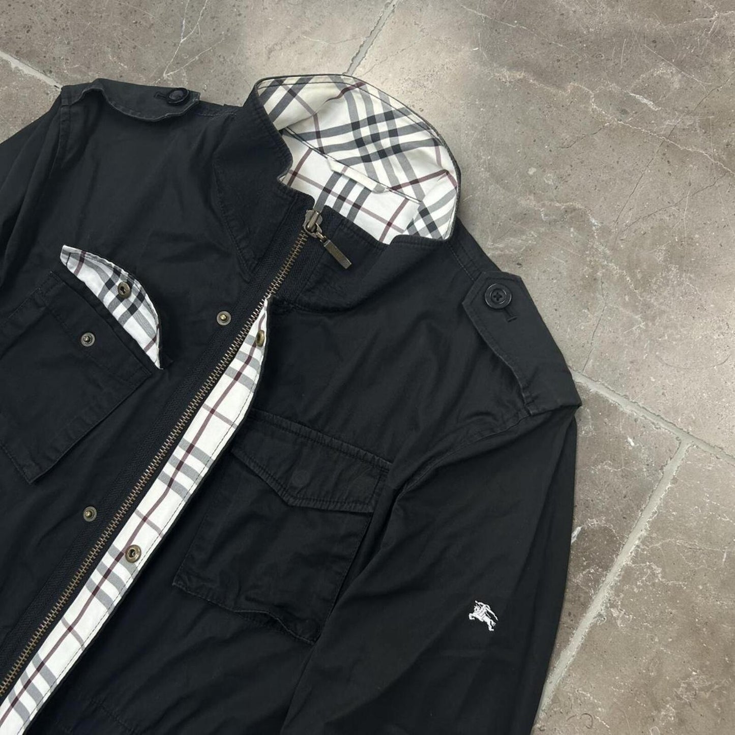 Burberry Black Label Military Utility Jacket  S