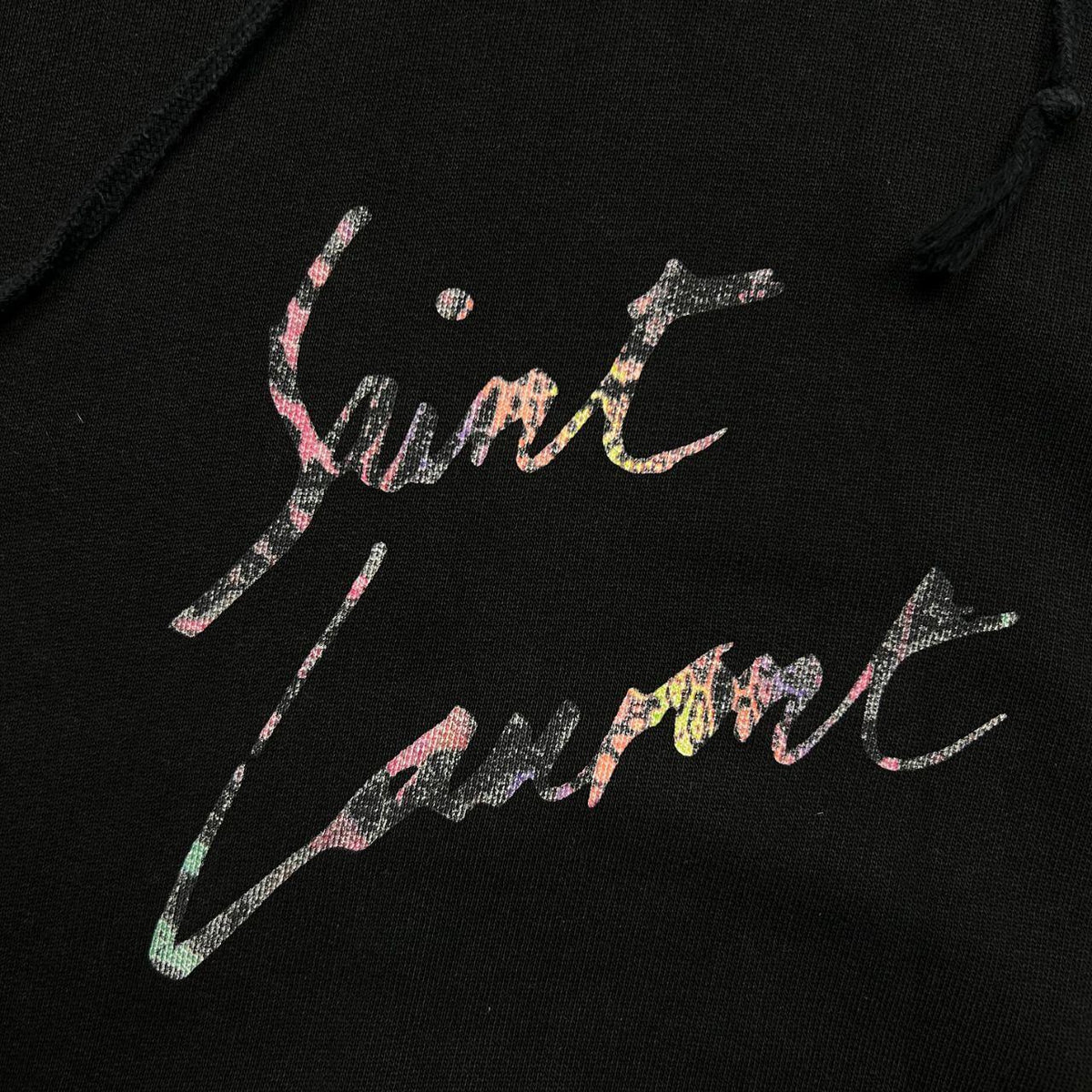 Saint Laurent Paris Logo Hoodie L