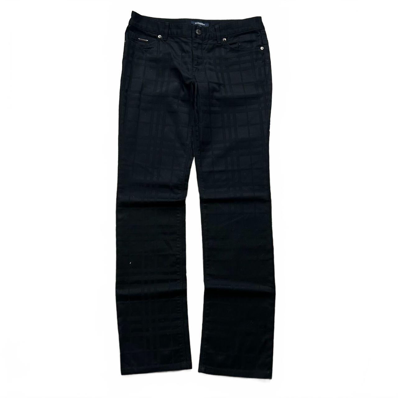 Vintage Burberry London Shadow Check Jeans W28 L30