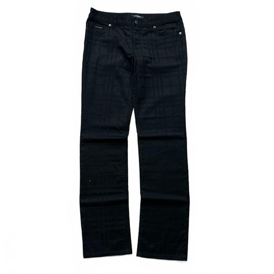 Vintage Burberry London Shadow Check Jeans W28 L30