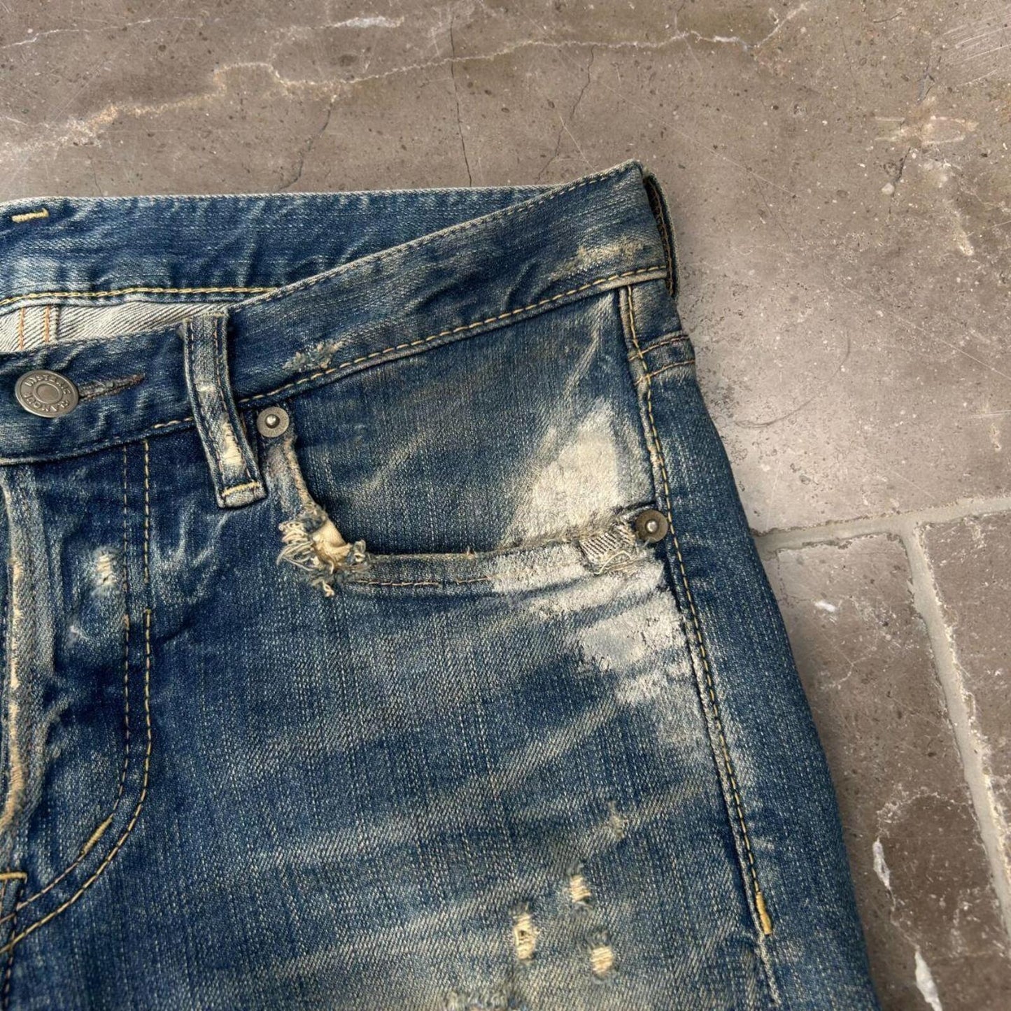 Hysteric Glamour Skinny Studded Denim Jeans W30 L30