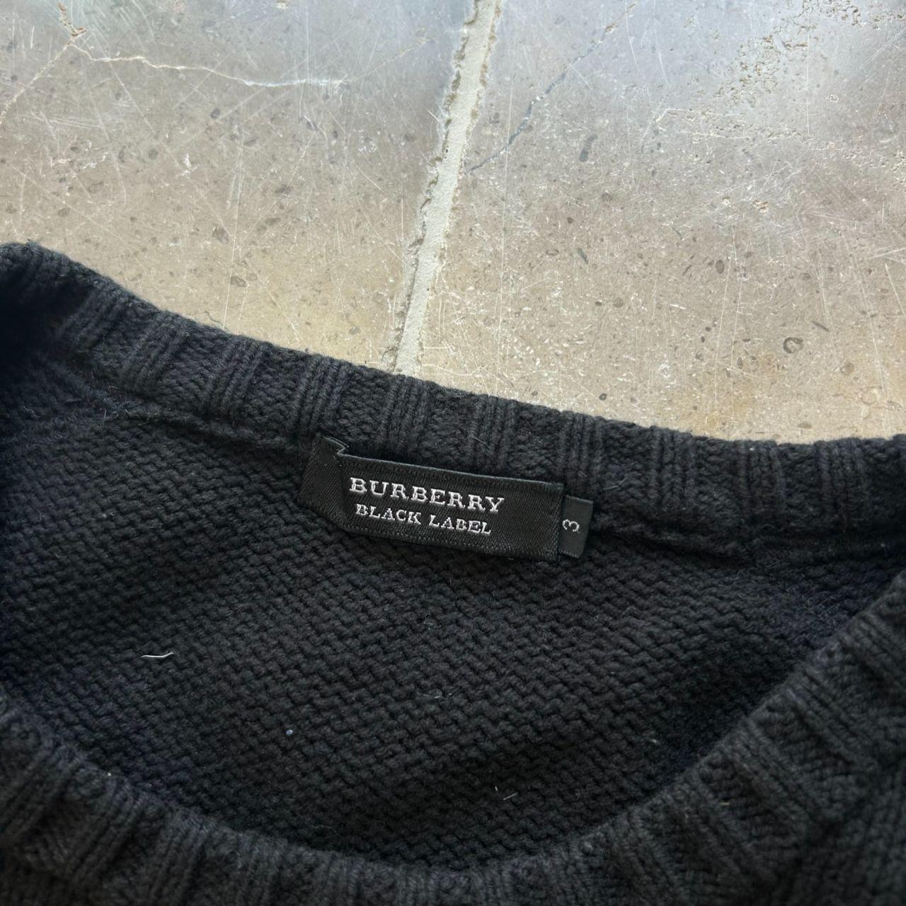 Burberry Black Label Nova Check Knit Jumper M