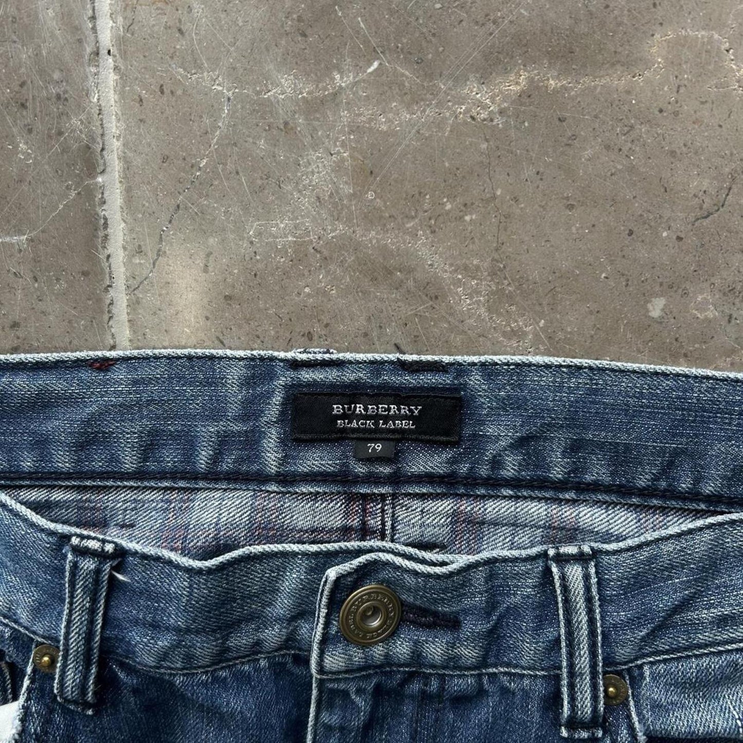 Vintage Burberry Black Label Straight Jeans W32 L32
