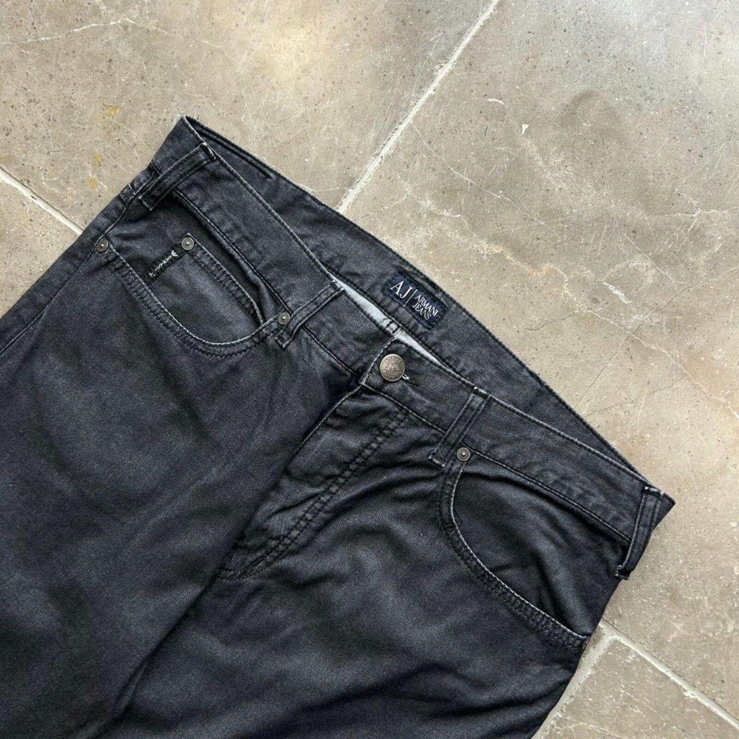 Armani Jeans Denim Relaxed Straight Jeans W34 L30