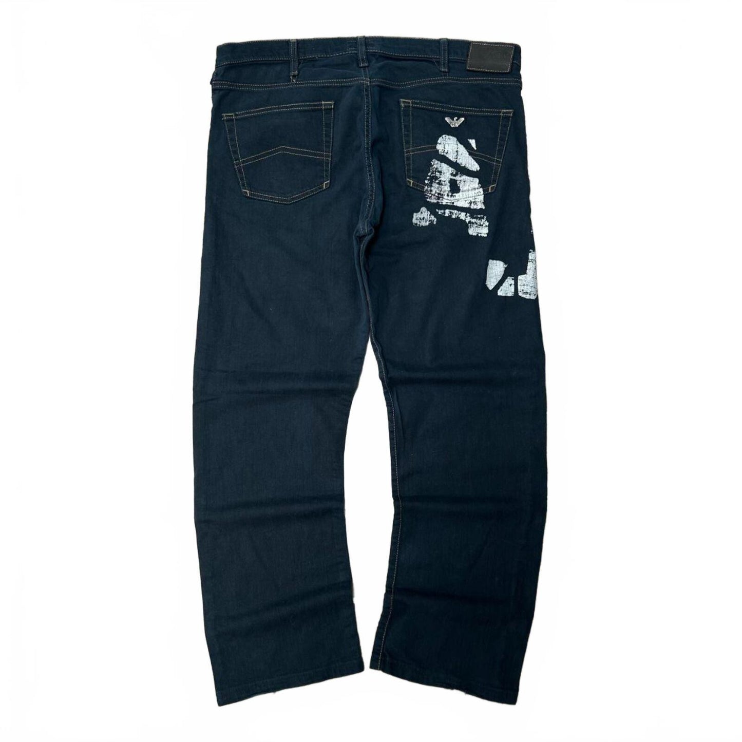 Vintage Armani Jeans Relaxed Straight Jeans W38 L29