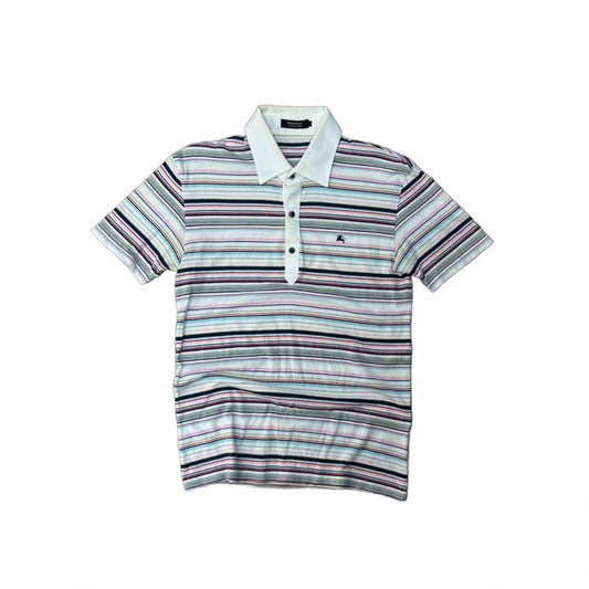 Burberry Black Label Striped Polo Shirt S