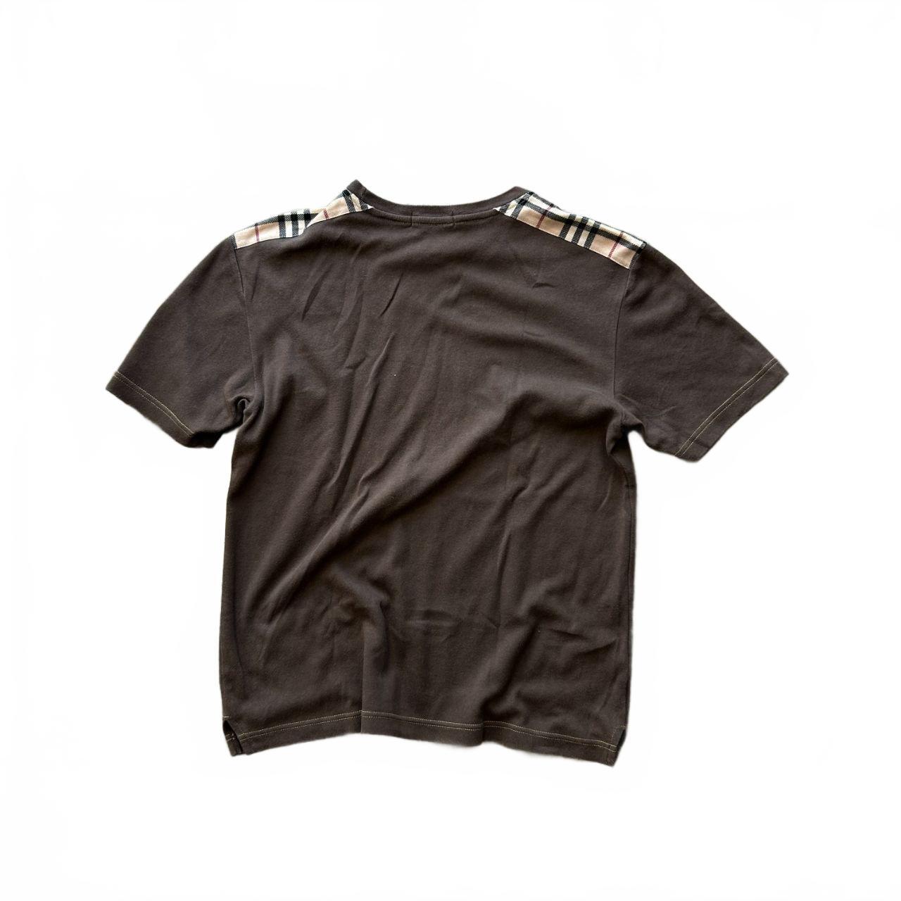 Burberry Black Label Nova Check Short Sleeve T Shirt S