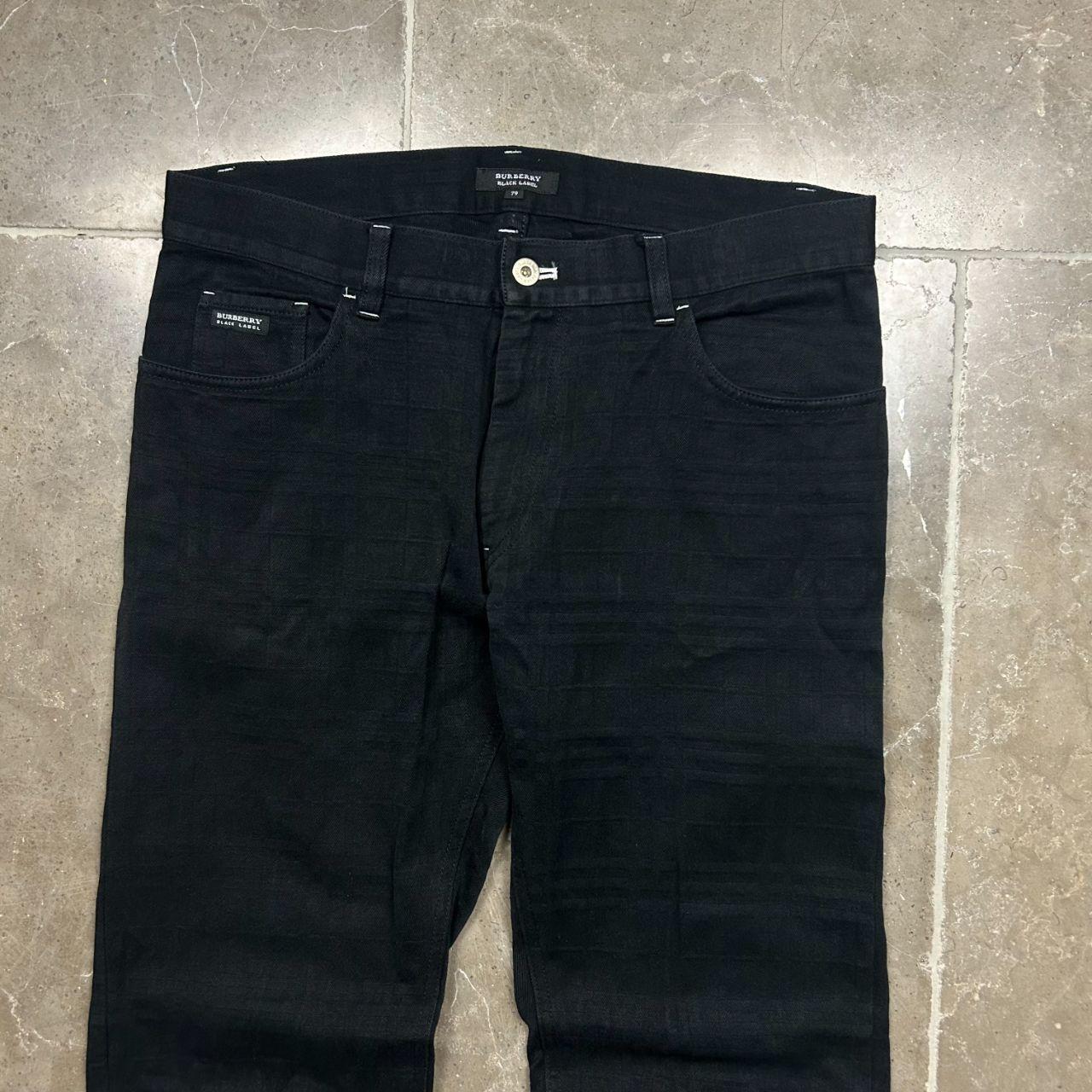 Vintage Burberry Black Label Shadow Nova Check Jeans W32 L29