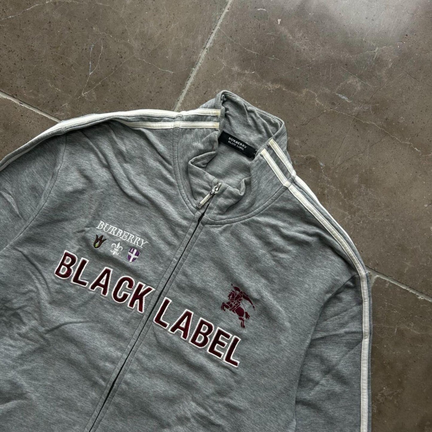 Burberry Black Label Zip Up Track Jacket Jumper S