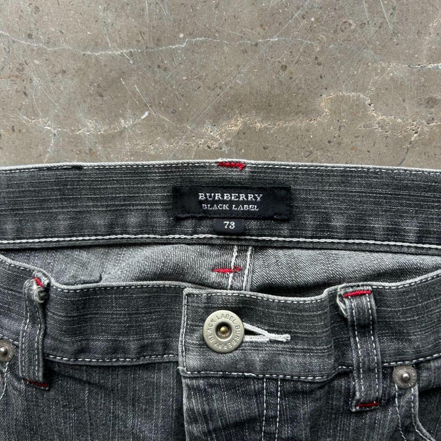 Vintage Burberry Black Label Straight Jeans W28 L31