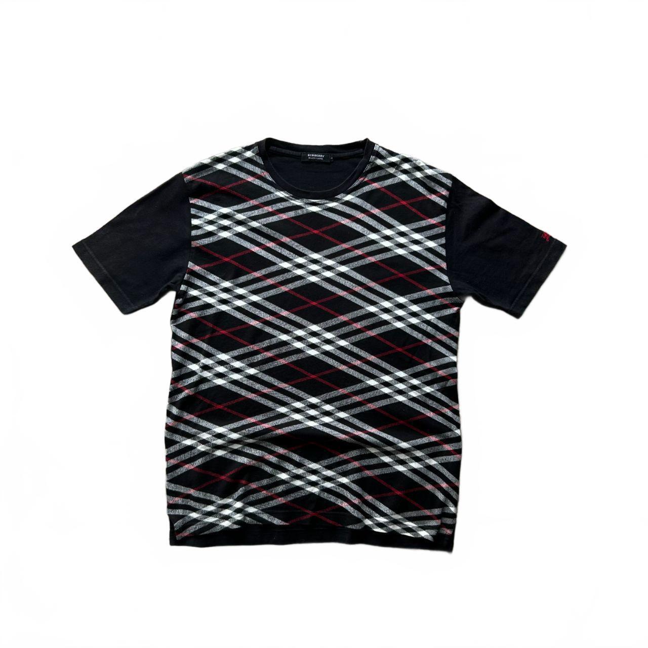 Burberry Black Label Nova Check Short Sleeve T Shirt M