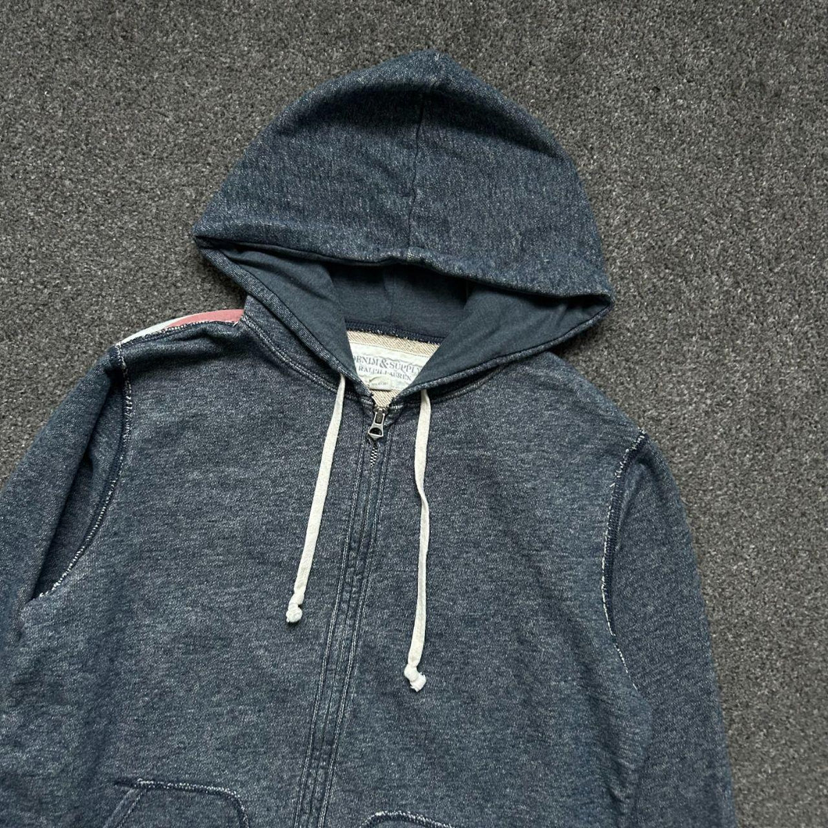 Ralph Lauren Denim and Supply USA Zip Up Hoodie S