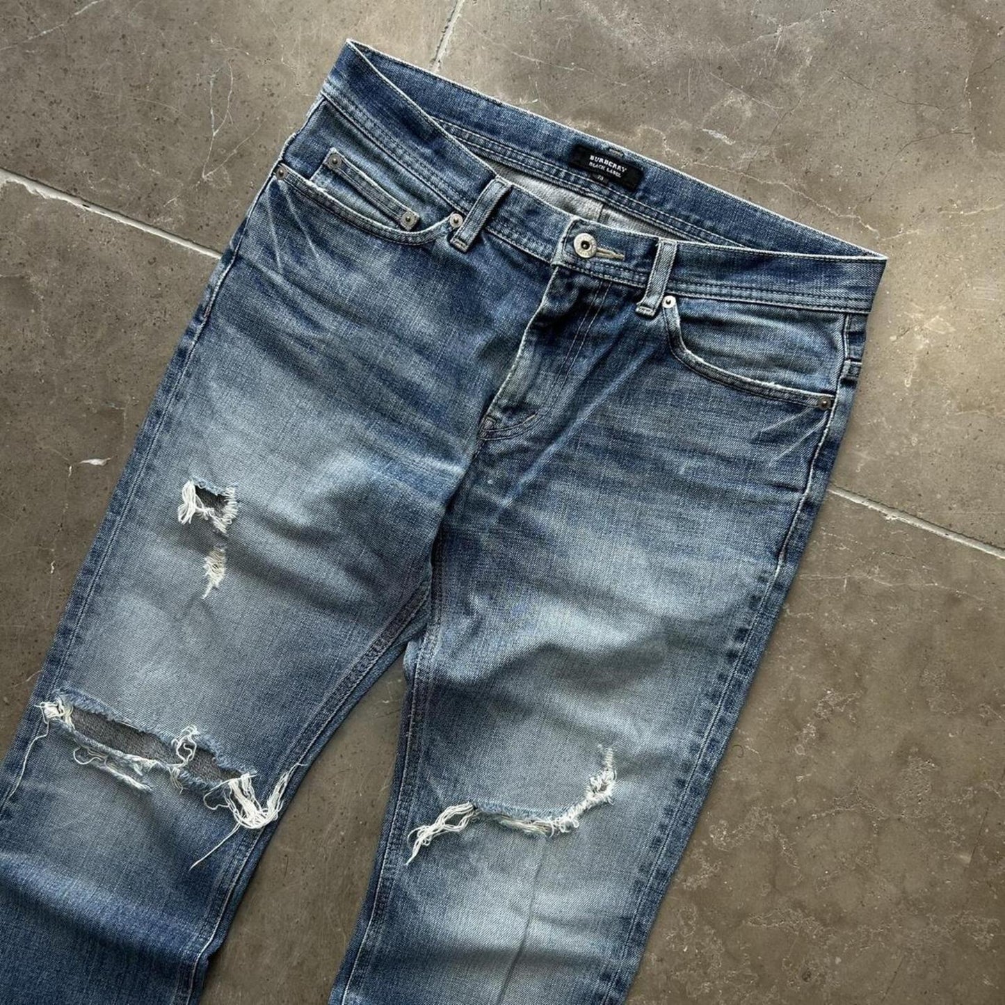 Vintage Burberry Black Label Bootcut Jeans W30 L31