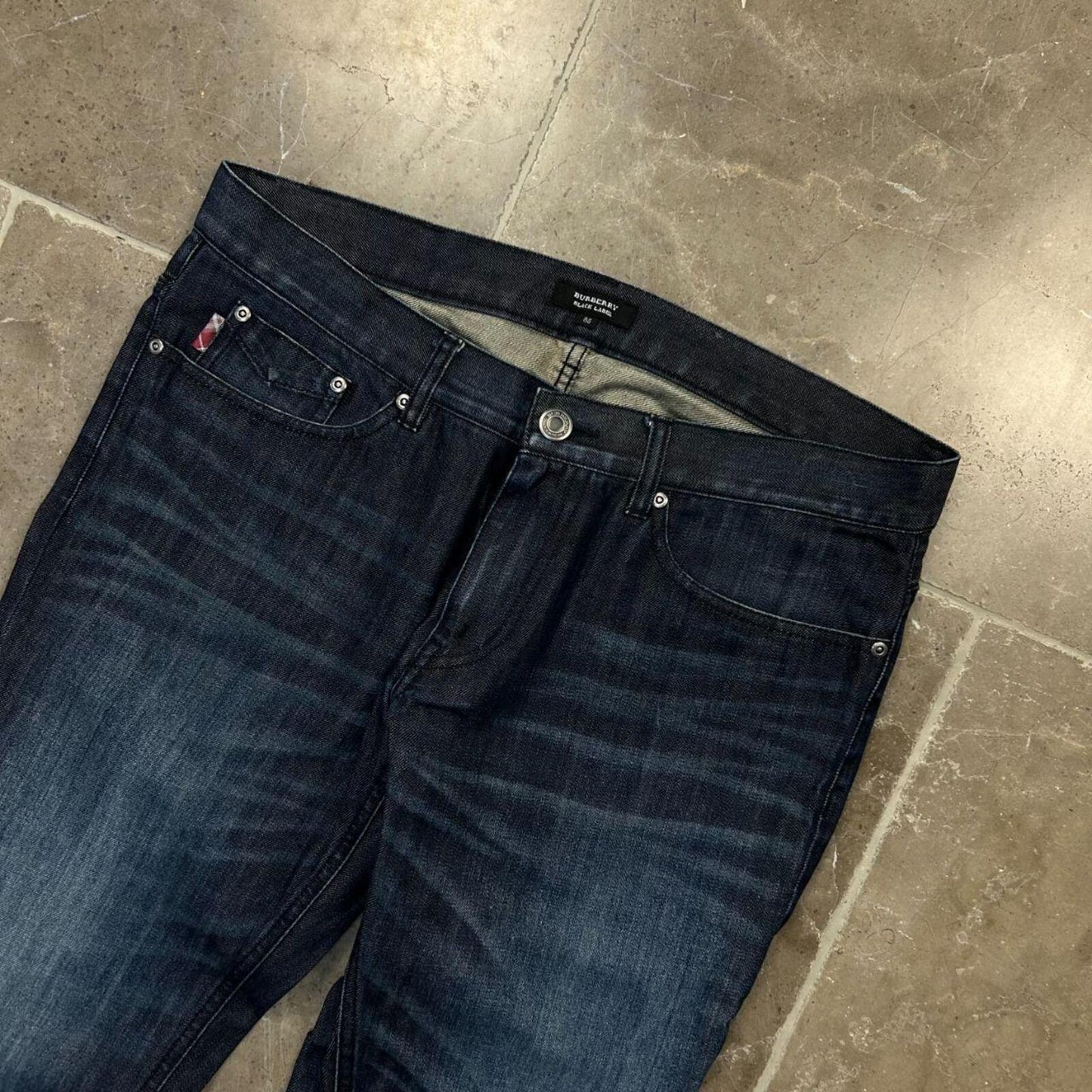 Vintage Burberry Black Label Relaxed Straight Jeans W34 L30