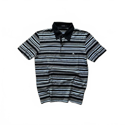 Burberry Black Label Striped Polo Shirt S