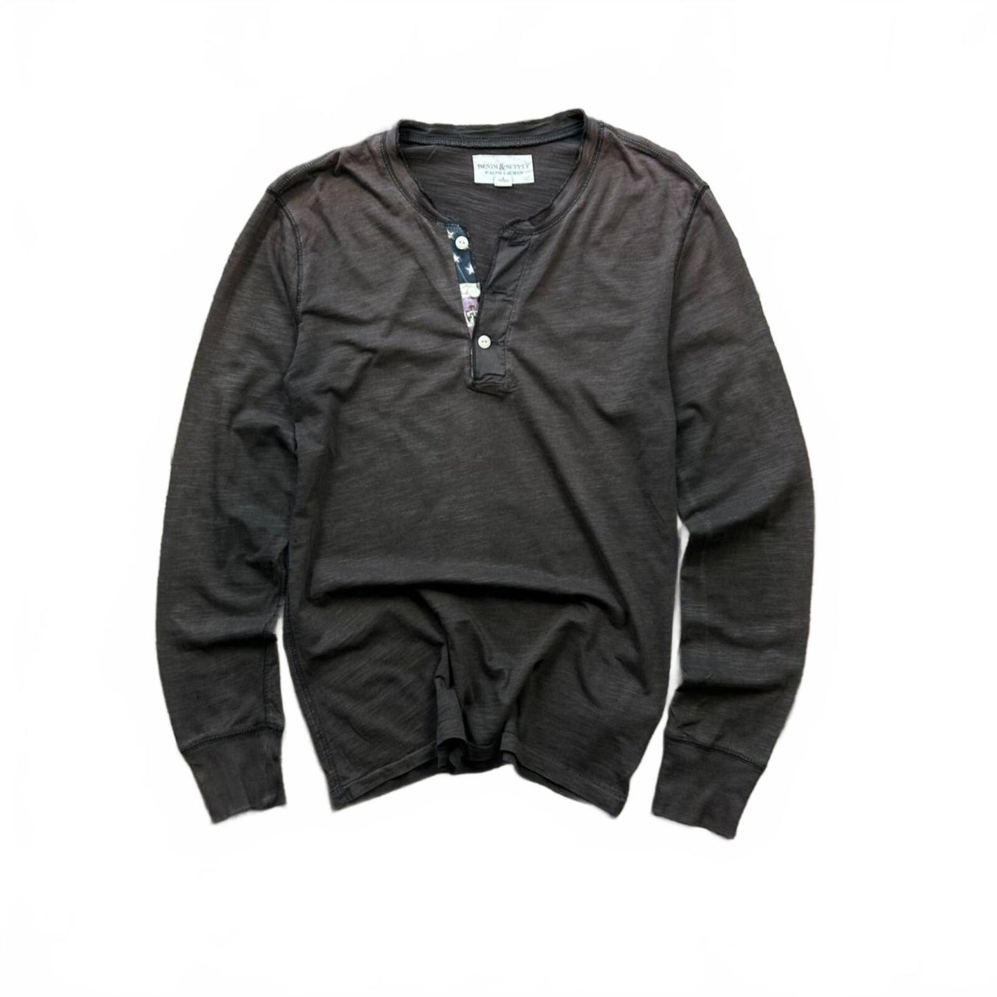 Ralph Lauren Denim and Supply USA Henley T Shirt S