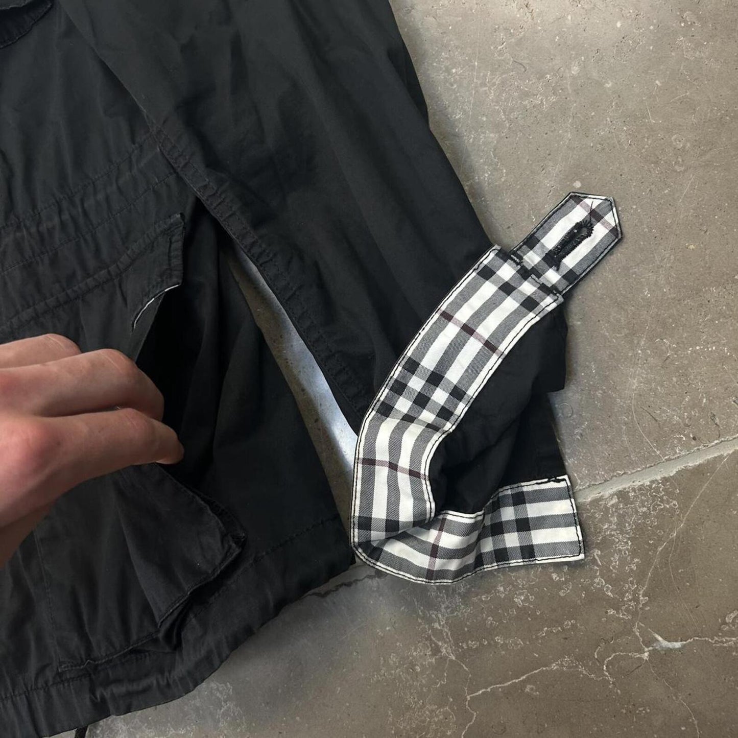 Burberry Black Label Military Utility Jacket  S