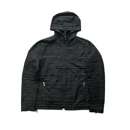 Burberry Black Label Shadow Check Windbreaker Jacket S