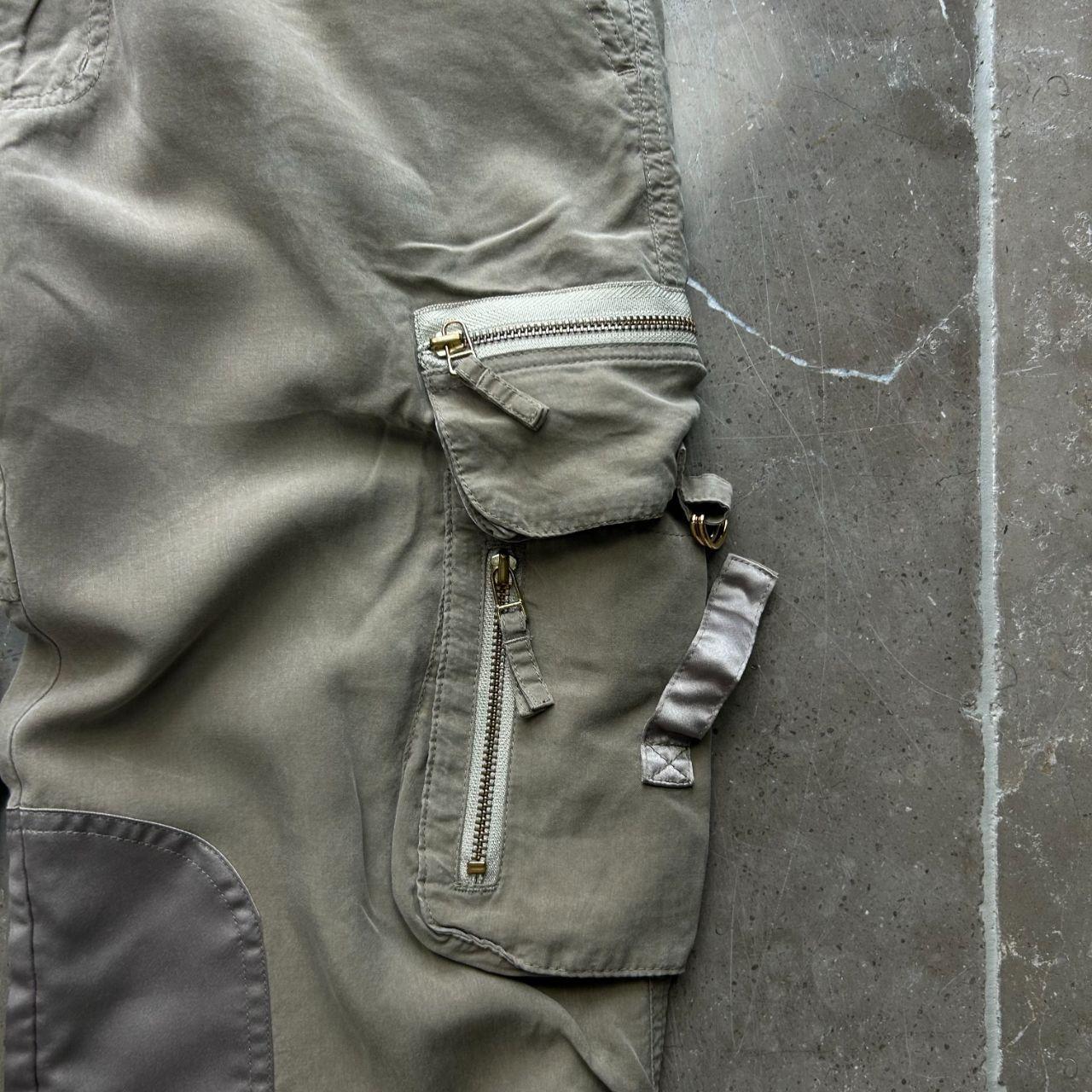 Vintage Burberry Black Label Relaxed Fit Cargo Pants Trousers W29 L29