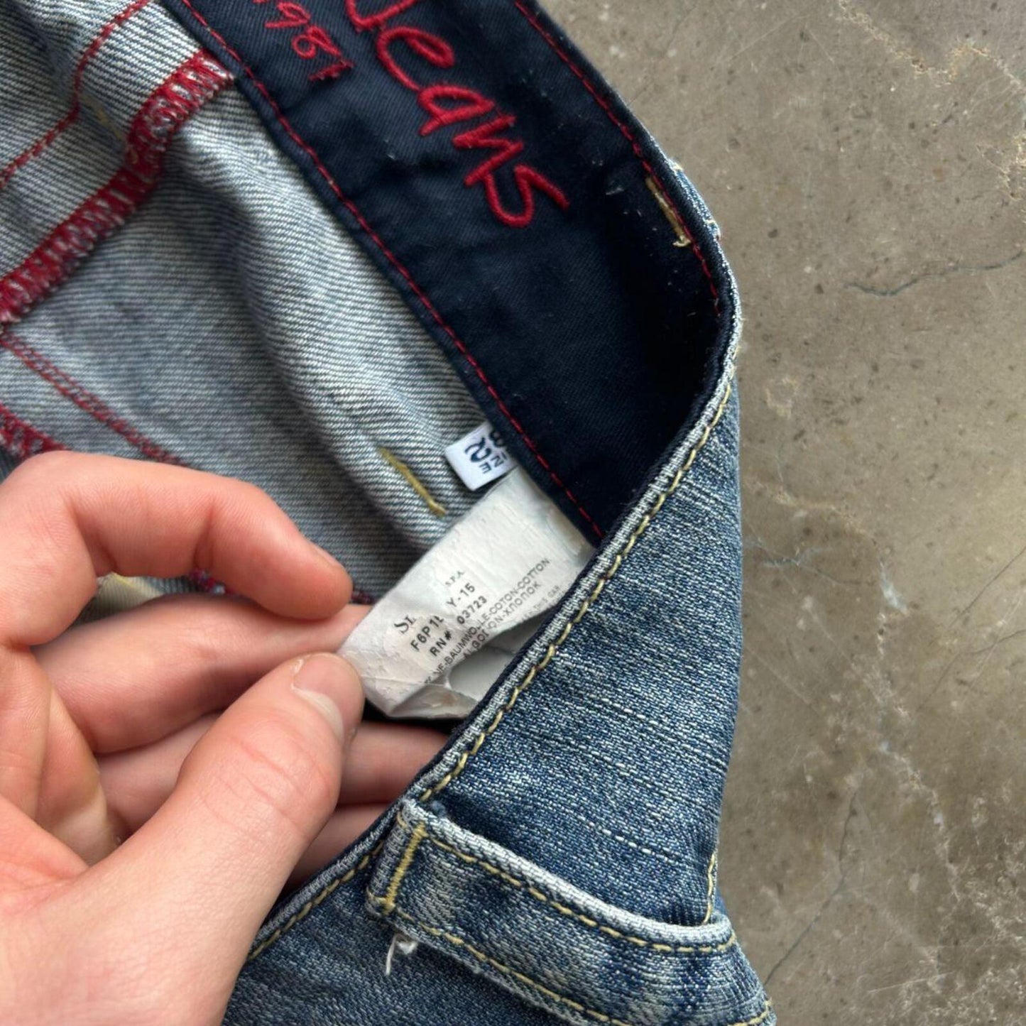 Vintage Armani Jeans Relaxed Straight Jeans W32 L30