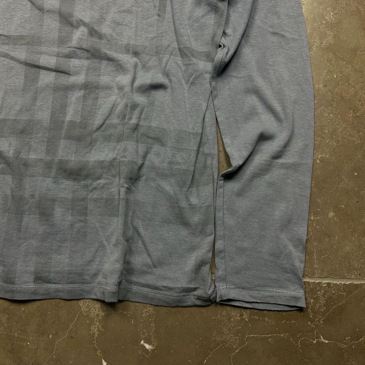 Burberry London Nova Check Long Sleeve T Shirt S